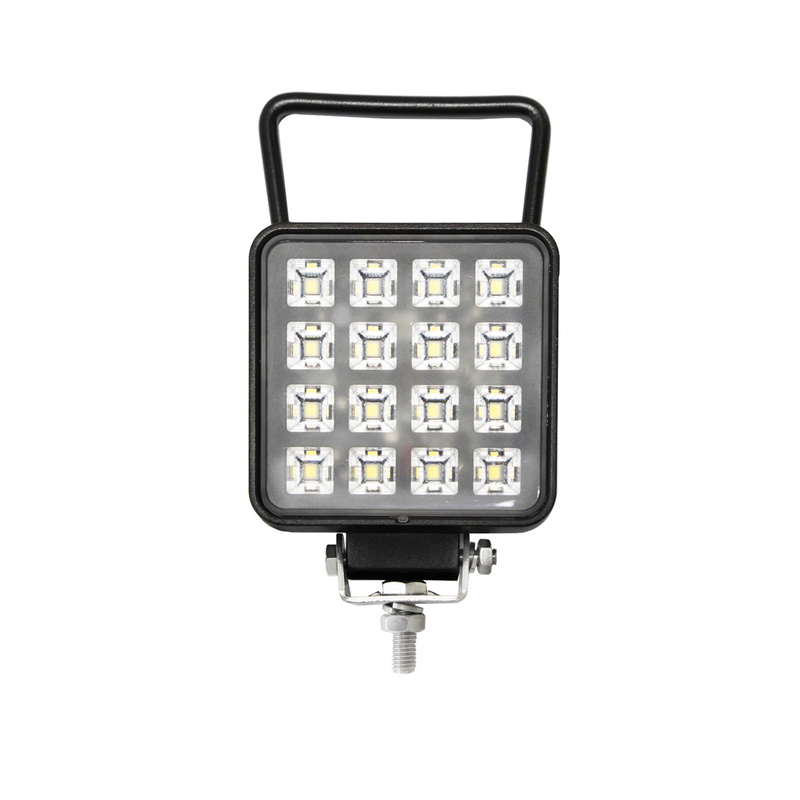 16W LED Work Light For Trucks JP Agricultural Machinery Handle. Switch Optional